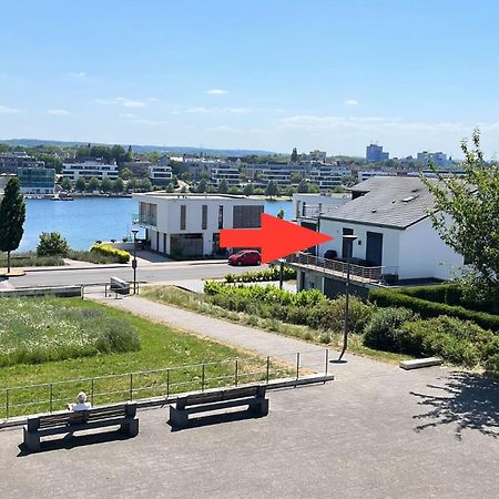 Haus Mit Panoramablick Auf Den Phoenixsee Dortmund Buitenkant foto