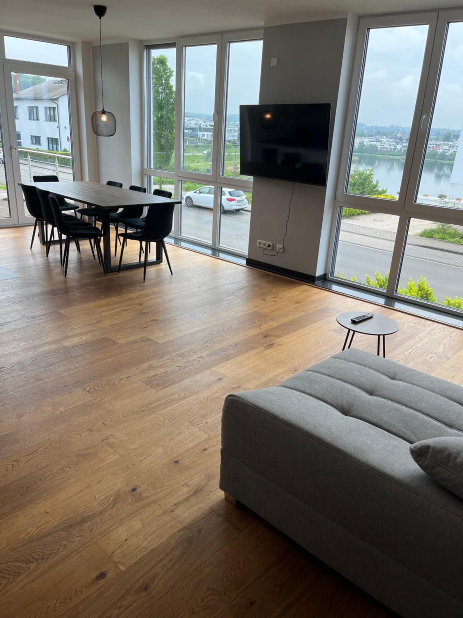 Haus Mit Panoramablick Auf Den Phoenixsee Dortmund Buitenkant foto